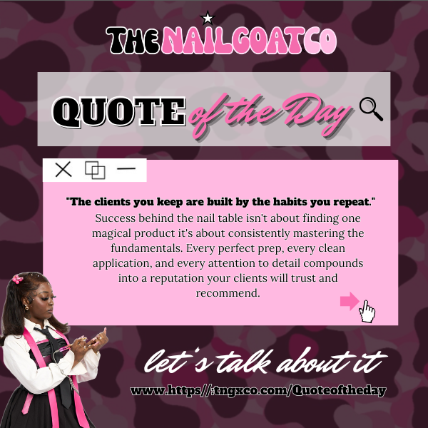 TNG Quote of the Week: "The Clients You Keep Are Built by the Habits You Repeat"