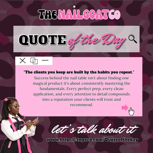 TNG Quote of the Week: "The Clients You Keep Are Built by the Habits You Repeat"