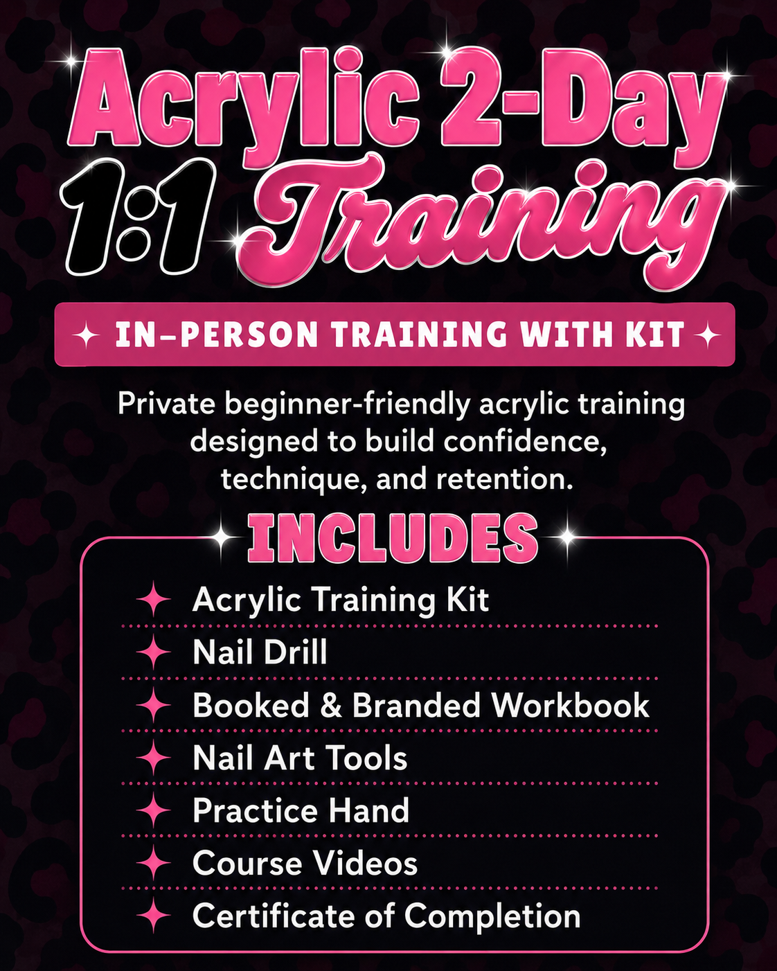 Acrylic Training With Kit