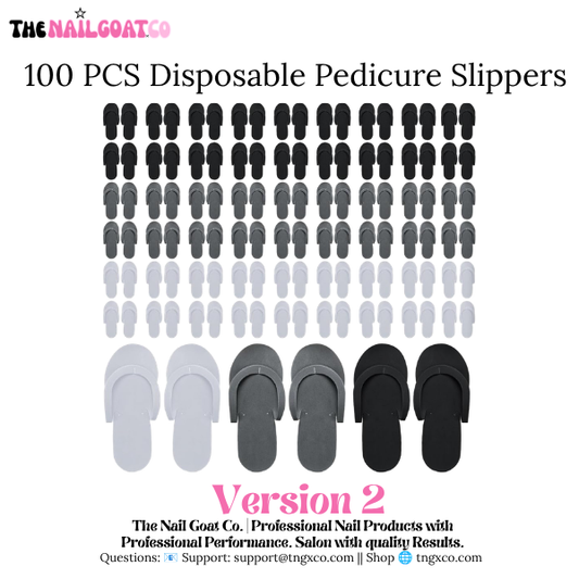100PC Disposable Pedicure Slippers