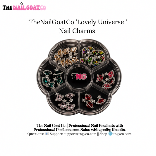 TheNailGoatCo 48 pcs  ‘Lovely Universe’ Nail Charms