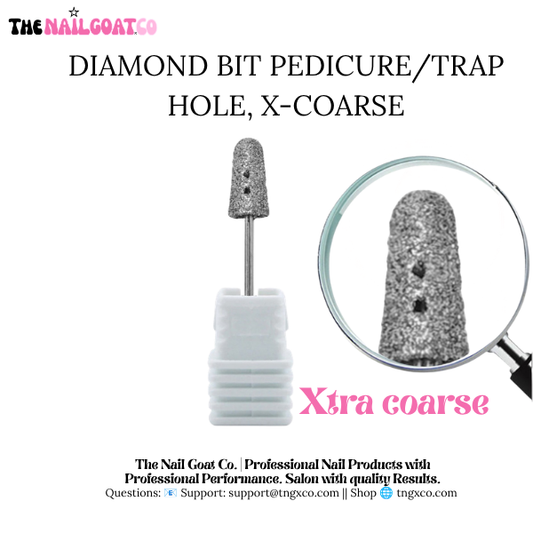 Diamond Bit Pedicure Trap Hole – X-Coarse