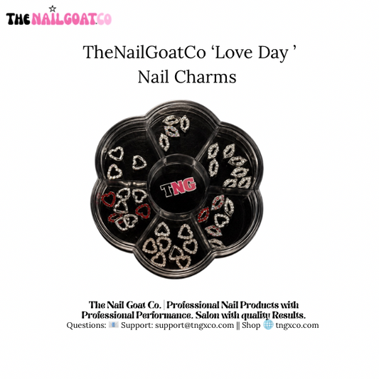 TheNailGoatCo 48 pcs  ‘Love Day ’ Nail Charms