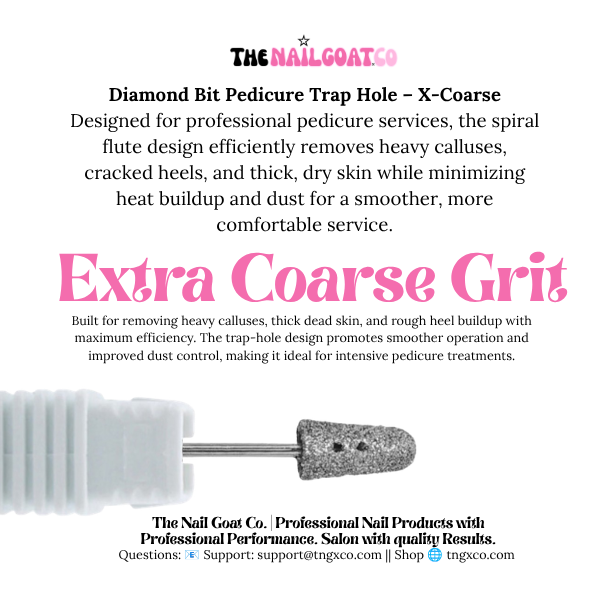 Diamond Bit Pedicure Trap Hole – X-Coarse