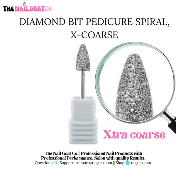 Diamond Bit Pedicure Spiral – X-Coarse