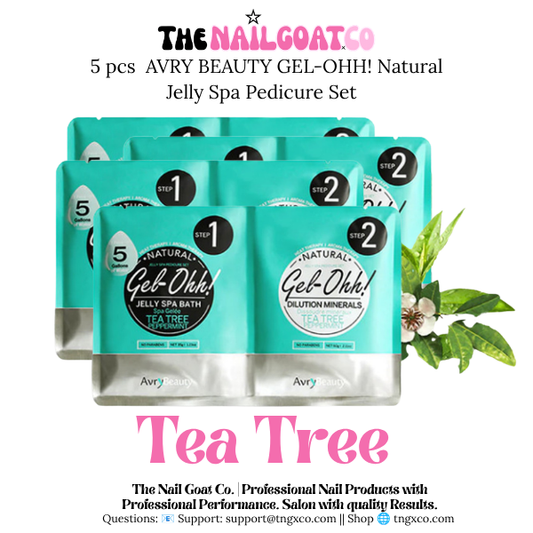 AVRY BEAUTY GEL-OHH! Natural Jelly Spa Pedicure Set (5 Pack)