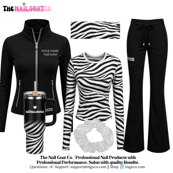 TNG WORKWEAR™ Signature 5-Piece Nail Tech Scrub Set