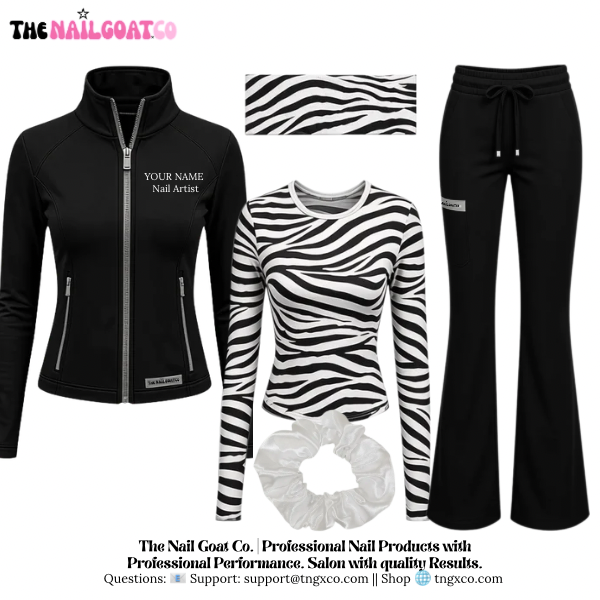 TNG WORKWEAR™ Signature 5-Piece Nail Tech Scrub Set