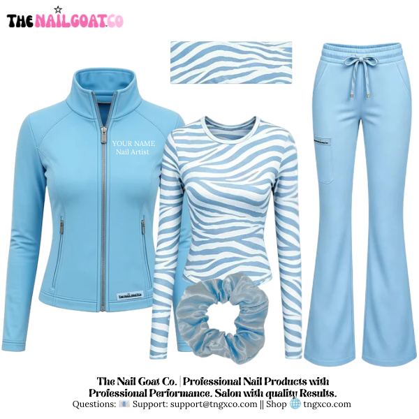 TNG WORKWEAR™ Signature 5-Piece Nail Tech Scrub Set