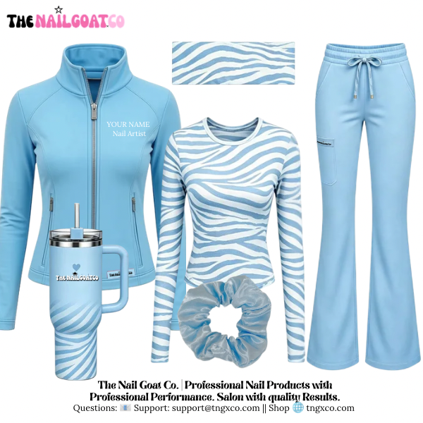 TNG WORKWEAR™ Signature 5-Piece Nail Tech Scrub Set